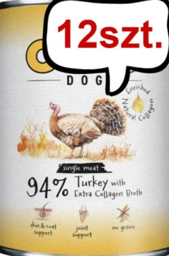 Ollo Plus Kolagen Turkey Mokra Karma dla psa op. 400g Pakiet 12szt.