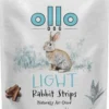 Ollo Przysmaki Air-Dried Light Rabbit Strips dla psa op. 80g