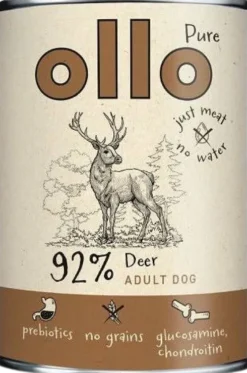 Ollo Pure Deer Mokra Karma dla psa op. 850g Pakiet 6szt.