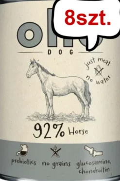 Ollo Pure Horse Mokra Karma dla psa op. 400g Pakiet 8szt.