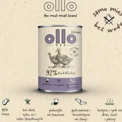 Ollo Umami Duck&Turkey Mokra Karma dla psa op. 850g