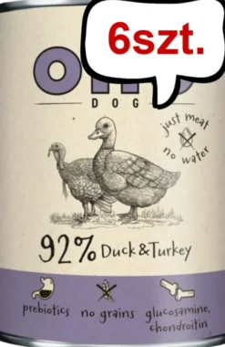 Ollo Umami Duck&Turkey Mokra Karma dla psa op. 850g Pakiet 6szt.