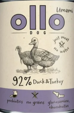 Ollo Umami Duck&Turkey Mokra Karma dla psa op. 850g Pakiet 6szt.