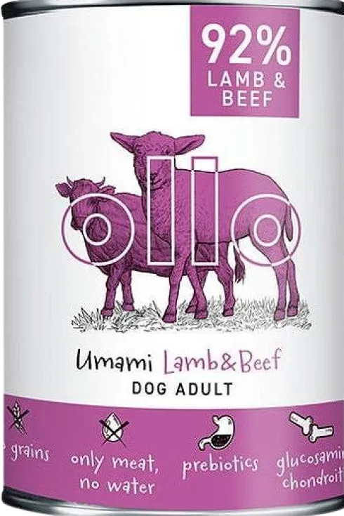 Ollo Umami Lamb&Beef Mokra Karma dla psa op. 400g