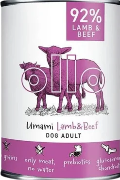 Ollo Umami Lamb&Beef Mokra Karma dla psa op. 400g Pakiet 8szt.