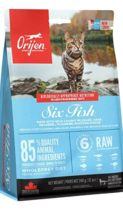Orijen Cat Six Fish Sucha Karma dla kota op. 340g