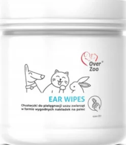 Over Zoo Ear Wipes Czyściki do uszu dla psa i kota op. 50szt.