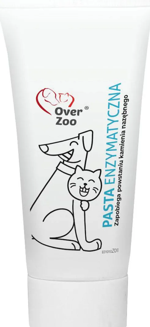 Over Zoo Pasta do zębów enzymatyczna dla psa i kota op. 100g
