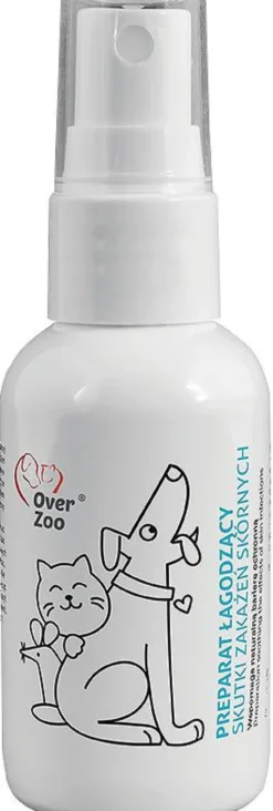 Over Zoo Preparat łagodzący skutki zakażeń skórnych dla psa i kota poj. 50ml