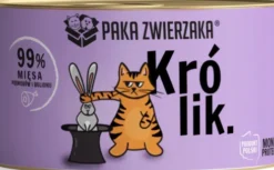 Paka Zwierzaka Królik Mokra karma dla kota op. 200g