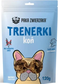 Paka Zwierzaka Przysmak Trenerki Koń dla psa op. 120g