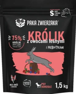 Paka Zwierzaka Seventh Heaven Królik i owoce leśne Sucha karma dla psa op. 1.5kg