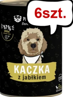 Paka Zwierzaka Seventh Heaven Kaczka z jabłkiem Mokra karma dla psa op. 400g Pakiet 6szt.