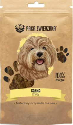 Paka Zwierzaka Stripsy Sarna dla psa op. 70g