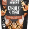Pan Mięsko Adult Cielęcina z jeleniem w sosie Mokra Karma dla kota op. 85g