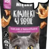 Pan Mięsko Adult Kurczak z krewetkami w sosie Mokra Karma dla kota op. 85g Pakiet 12szt.