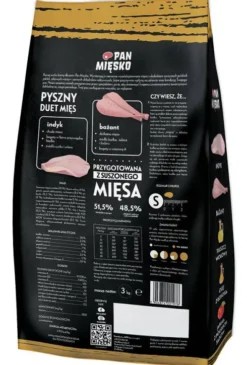 Pan Mięsko Indyk z bażantem Small Sucha Karma dla psa op. 3kg
