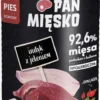 Pan Mięsko Indyk z jeleniem Mokra Karma dla psa op. 400g