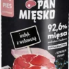 Pan Mięsko Indyk z wołowiną Mokra Karma dla szczeniaka op. 400g Pakiet 12szt.