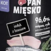 Pan Mięsko Kitten Indyk z łososiem Mokra Karma dla kociąt op. 400g