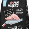 Pan Mięsko Kurczak z pstrągiem Sucha Karma dla kota op. 400g