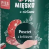 Pan Mięsko Pasztet z ziołami i królikiem Mokra Karma dla psa op. 400g