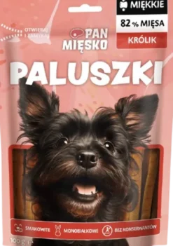 Pan Mięsko Przysmak Paluszki z Królikiem dla psa op. 100g