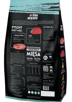 Pan Mięsko Wieprzowina z dzikiem Extra Large Sucha Karma dla psa op. 9kg