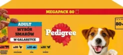 Pedigree Adult Wybór Smaków w galaretce Mokra Karma dla psa op. 80x100g WYPRZEDAŻ