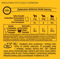 Pedigree Adult Wybór Smaków w sosie Mokra Karma dla psa op. 12x100g