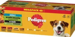Pedigree Mixed Selection with Vegetables in GRAVY Mokra Karma dla psa op. 40x100g