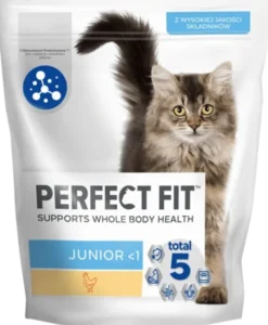 Perfect Fit Junior Kurczak Sucha Karma dla kociąt op. 750g WYPRZEDAŻ