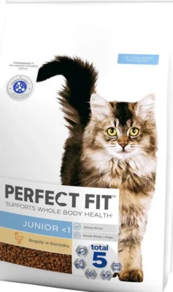 Perfect Fit Junior Kurczak Sucha Karma dla kociąt op. 7kg WYPRZEDAŻ