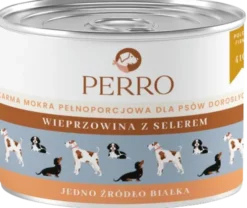 Perro Adult Wieprzowina z selerem Mokra Karma dla psa op. 410g