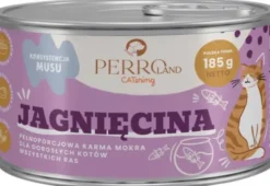 Perro CATering Jagnięcina Mokra Karma dla kota op. 185g Pakiet 12szt.