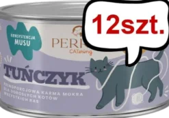 Perro CATering Tuńczyk Mokra Karma dla kota op. 185g Pakiet 12szt.