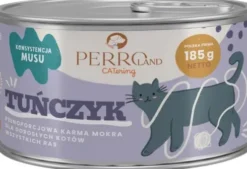 Perro CATering Tuńczyk Mokra Karma dla kota op. 185g Pakiet 12szt.