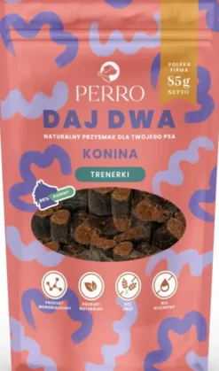 Perro DAJ DWA Konina Trenerki Przysmaki dla psa op. 85g