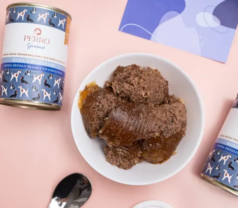 Perro Gourmet Adult Koza z batatami Mokra Karma dla psa op. 400g