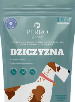 Perro Gourmet Adult Medium/Maxi Dziczyzna Sucha Karma dla psa op. 1kg [Data ważności: 12.2026]