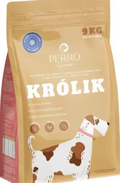 Perro Gourmet Adult Medium/Maxi Królik Sucha Karma dla psa op. 9kg [Data ważności: 03.2027]