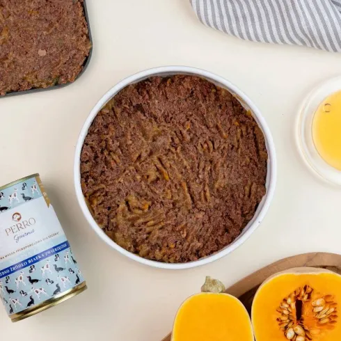 Perro Gourmet Junior Konina z Dynią Mokra Karma dla szczeniaka op. 400g