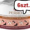 Perro Junior Wieprzowina z marchewką Mokra Karma dla szczeniaka op. 410g Pakiet 6szt.