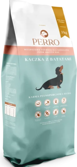 Perro Kaczka z batatami Sucha Karma dla psa op. 3kg