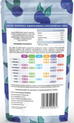 Perro Mix&Match Borówka Amerykańska Przysmaki liofilizowane dla psa op. 20g