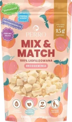 Perro Mix&Match Brzoskwinia Przysmaki liofilizowane dla psa op. 15g