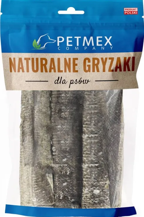 Petmex Przysmak Skóra z dorsza dla psa op. 100g