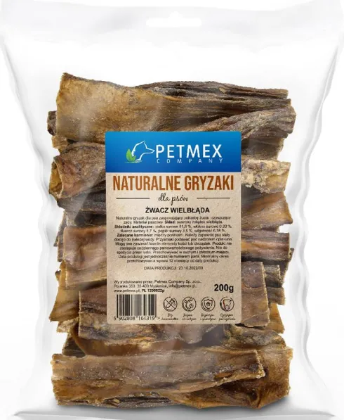 Petmex Przysmak Żwacz wielbłąda op. 200g