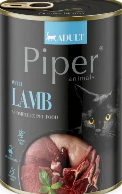 Piper Animals Adult Jagnięcina Mokra Karma dla kota op. 400g Pakiet 12szt.