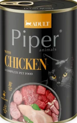 Piper Animals Adult Kurczak Mokra Karma dla kota op. 400g Pakiet 12szt.